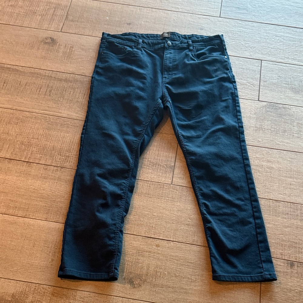 Men's Jachs New York Navy Denim Dress Jeans 38/29